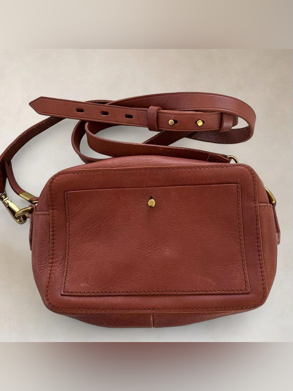 MADEWELL The Transport Leather Crossbody Shoulder Bag Purse